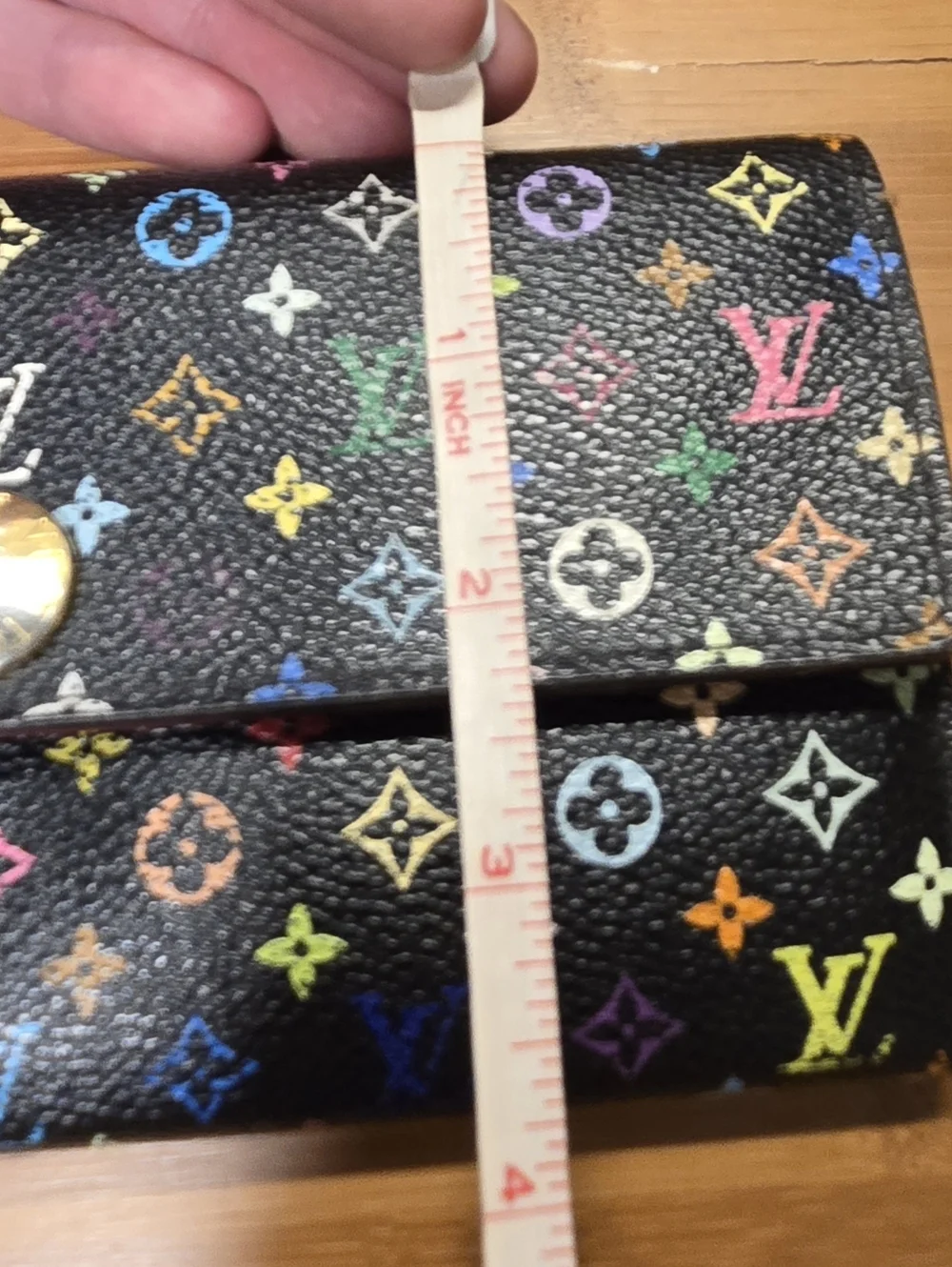 LOUIS VUITTON MULTICOLOR PORTEFEUILLE SARAH LONG WALLET - Picture 15 of 15